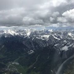 Flugwegposition um 11:25:43: Aufgenommen in der Nähe von 33018 Tarvis, Udine, Italien in 2724 Meter